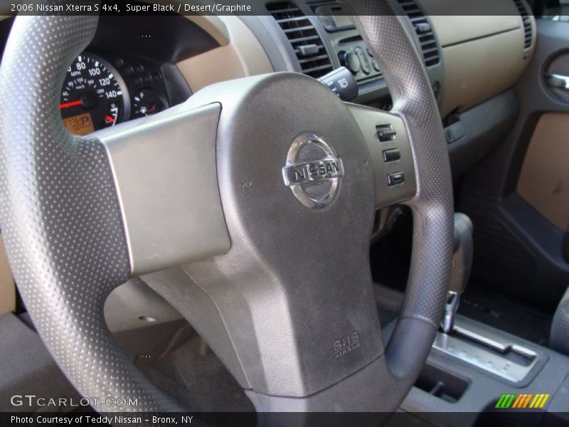 Super Black / Desert/Graphite 2006 Nissan Xterra S 4x4