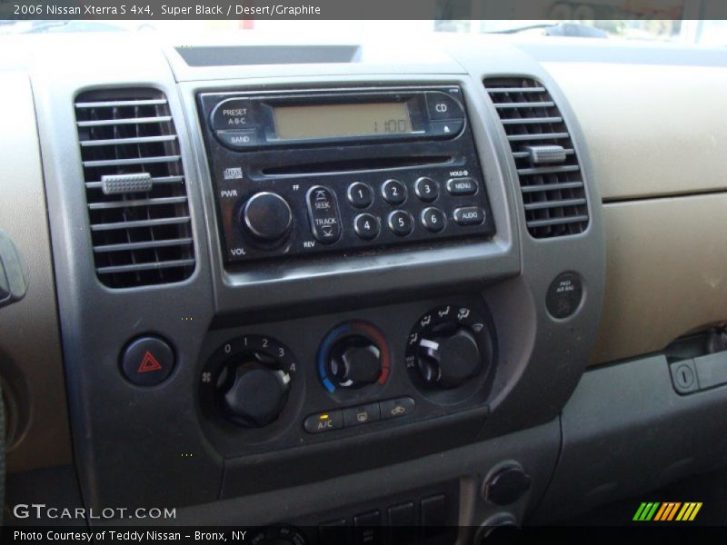 Super Black / Desert/Graphite 2006 Nissan Xterra S 4x4