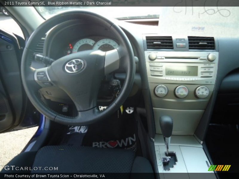 Blue Ribbon Metallic / Dark Charcoal 2011 Toyota Camry SE