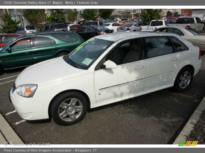 White / Titanium Gray 2006 Chevrolet Malibu Maxx LT Wagon