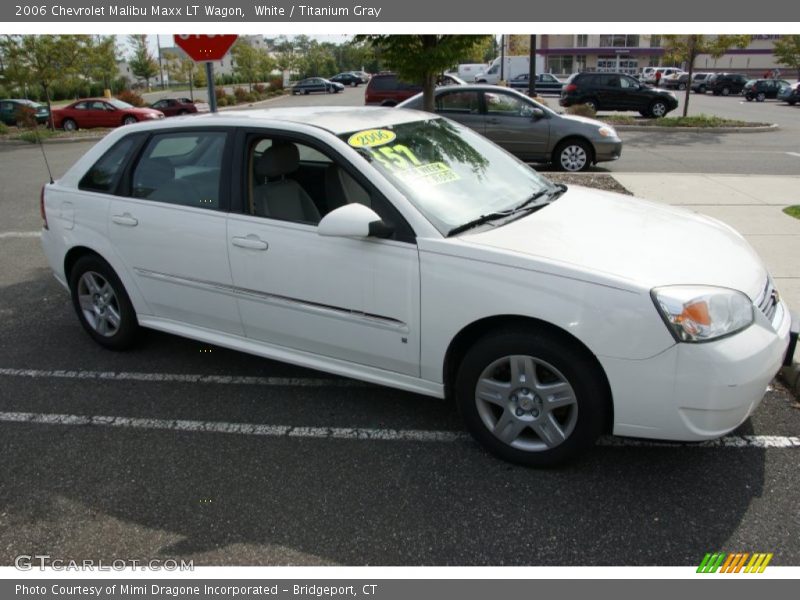 White / Titanium Gray 2006 Chevrolet Malibu Maxx LT Wagon