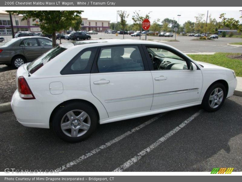 White / Titanium Gray 2006 Chevrolet Malibu Maxx LT Wagon