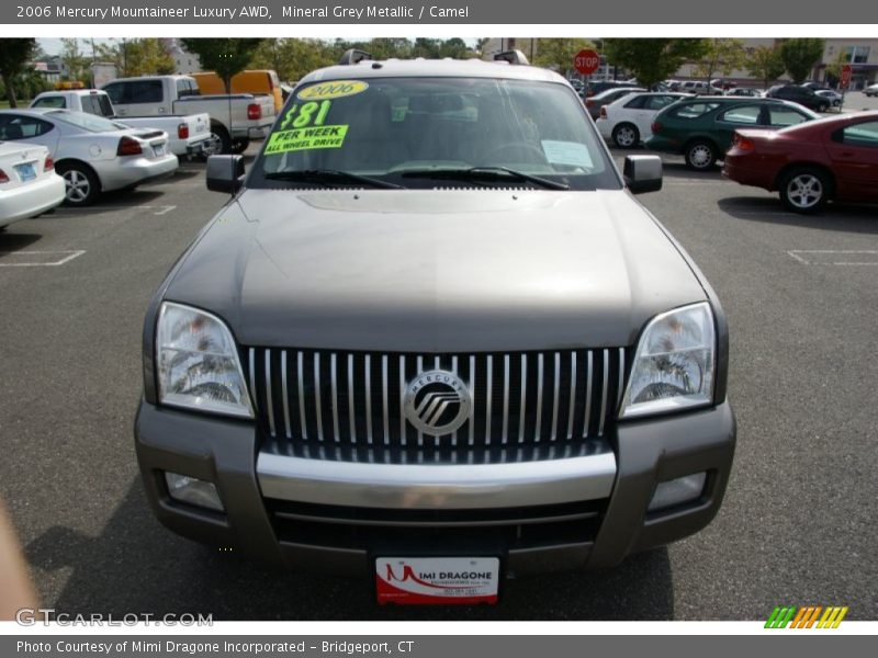 Mineral Grey Metallic / Camel 2006 Mercury Mountaineer Luxury AWD