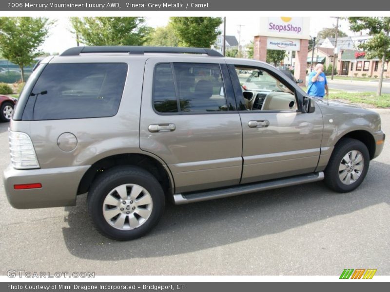 Mineral Grey Metallic / Camel 2006 Mercury Mountaineer Luxury AWD