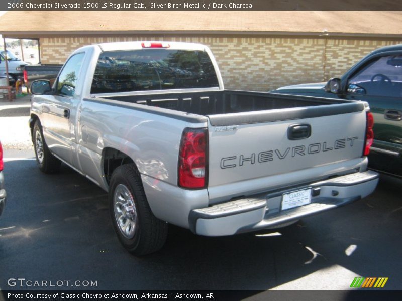Silver Birch Metallic / Dark Charcoal 2006 Chevrolet Silverado 1500 LS Regular Cab
