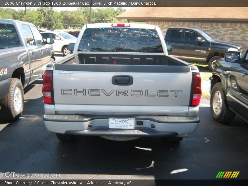Silver Birch Metallic / Dark Charcoal 2006 Chevrolet Silverado 1500 LS Regular Cab