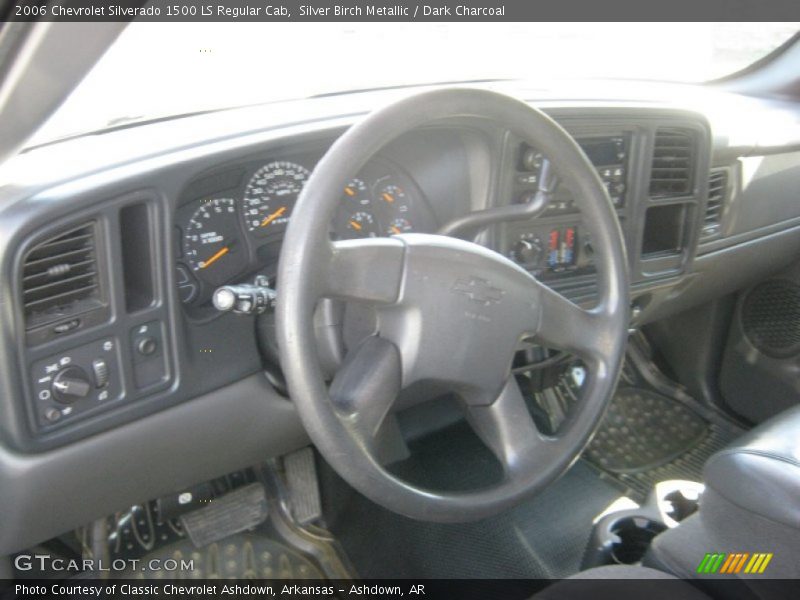 Silver Birch Metallic / Dark Charcoal 2006 Chevrolet Silverado 1500 LS Regular Cab