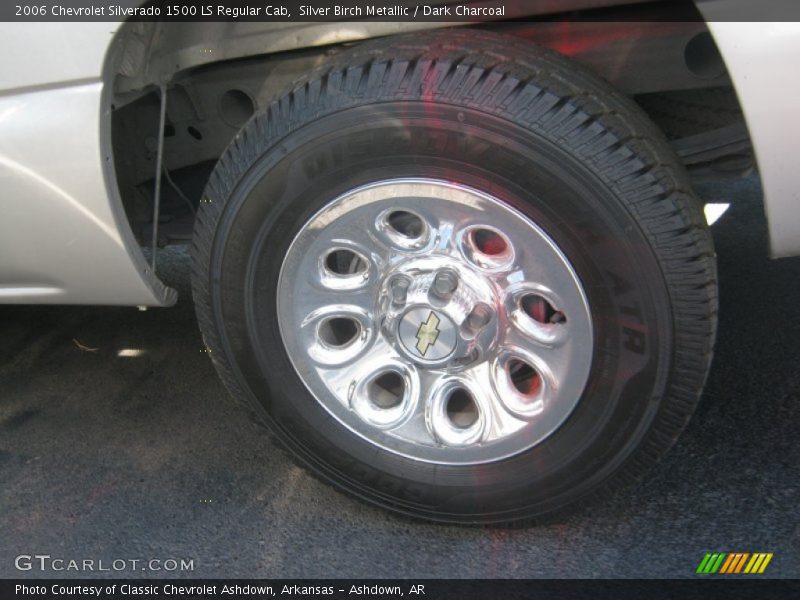 Silver Birch Metallic / Dark Charcoal 2006 Chevrolet Silverado 1500 LS Regular Cab