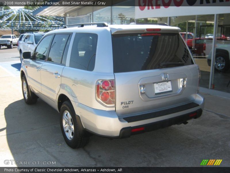 Billet Silver Metallic / Gray 2008 Honda Pilot Value Package