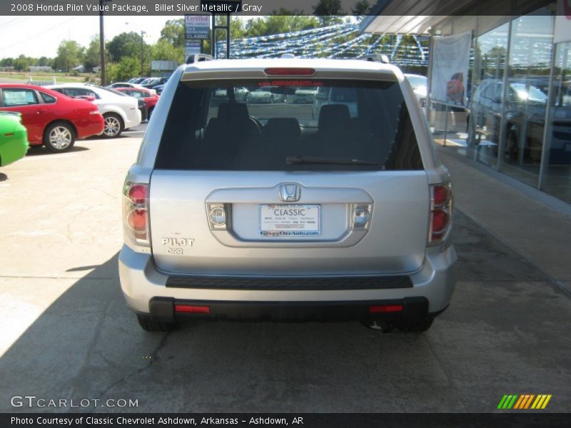 Billet Silver Metallic / Gray 2008 Honda Pilot Value Package