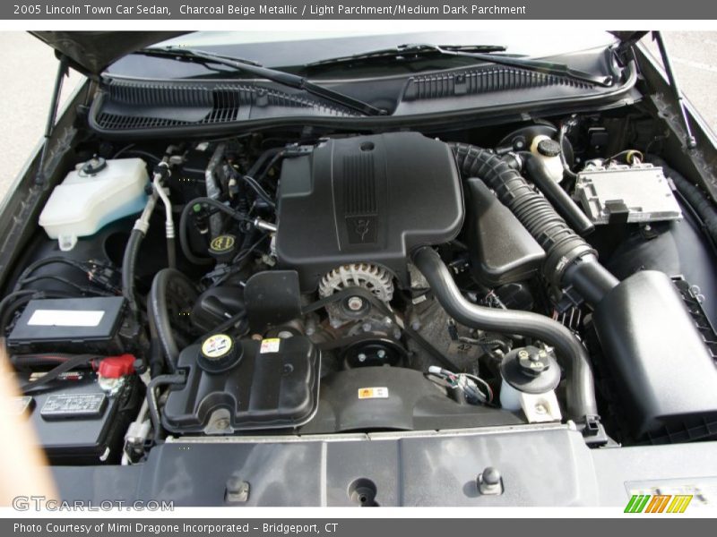 Charcoal Beige Metallic / Light Parchment/Medium Dark Parchment 2005 Lincoln Town Car Sedan