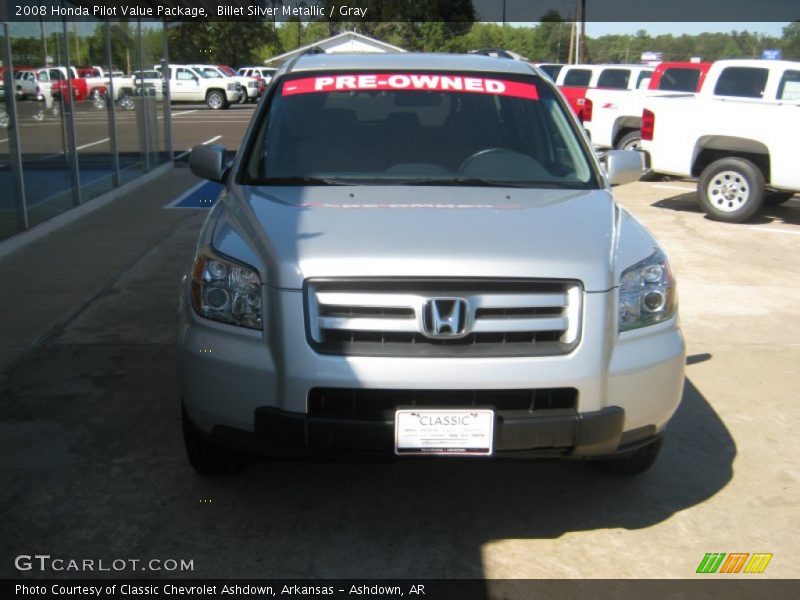 Billet Silver Metallic / Gray 2008 Honda Pilot Value Package