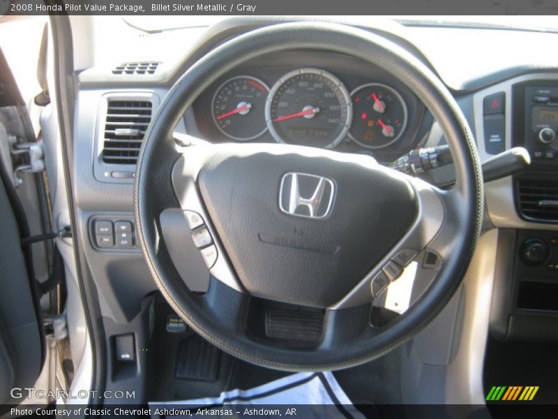 Billet Silver Metallic / Gray 2008 Honda Pilot Value Package