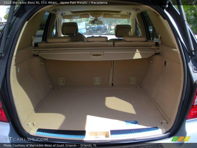Alpine Rain Metallic / Macadamia 2008 Mercedes-Benz ML 350 4Matic