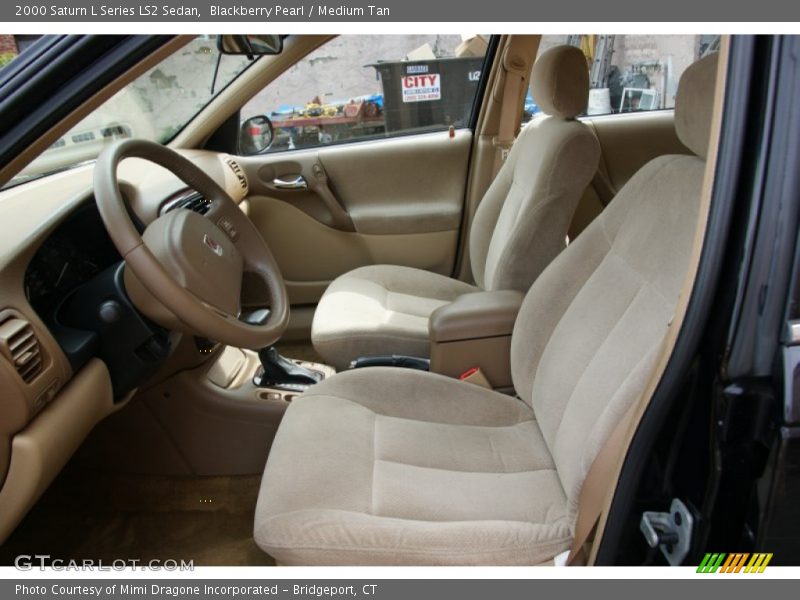 Blackberry Pearl / Medium Tan 2000 Saturn L Series LS2 Sedan