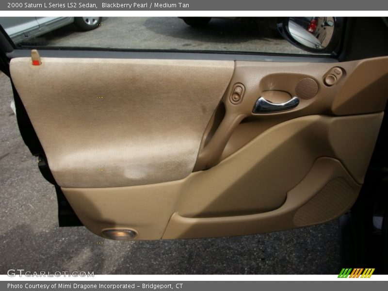Blackberry Pearl / Medium Tan 2000 Saturn L Series LS2 Sedan