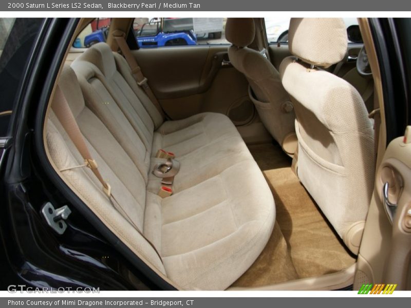 Blackberry Pearl / Medium Tan 2000 Saturn L Series LS2 Sedan