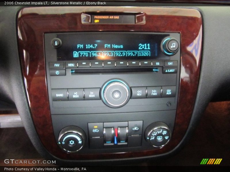 Silverstone Metallic / Ebony Black 2006 Chevrolet Impala LT
