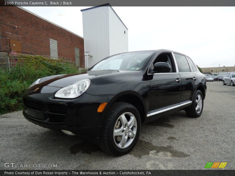 Black / Black 2006 Porsche Cayenne S