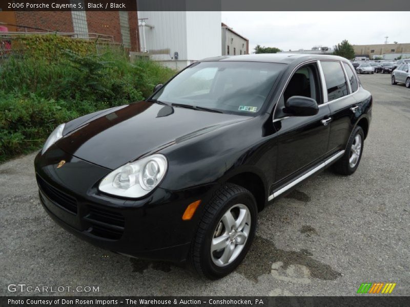 Black / Black 2006 Porsche Cayenne S