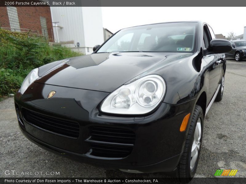Black / Black 2006 Porsche Cayenne S