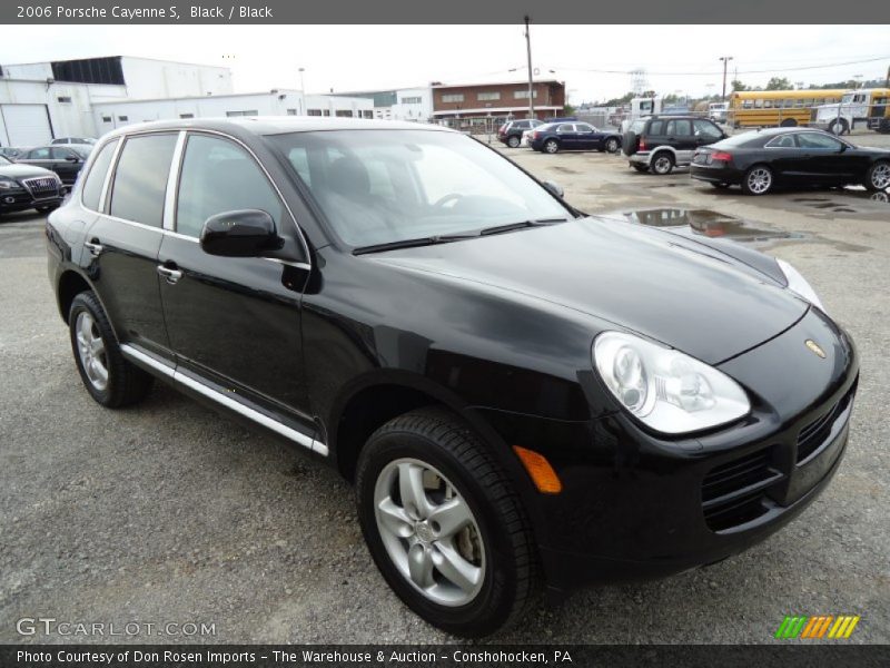 Black / Black 2006 Porsche Cayenne S