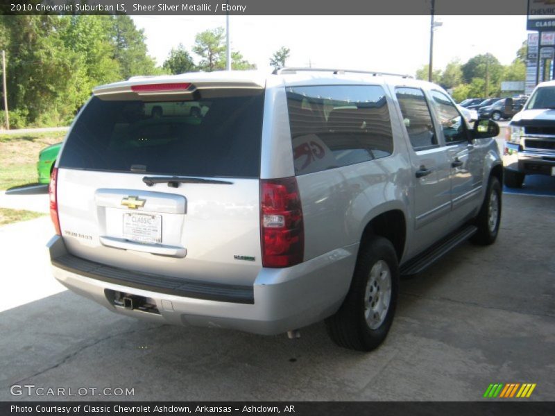 Sheer Silver Metallic / Ebony 2010 Chevrolet Suburban LS