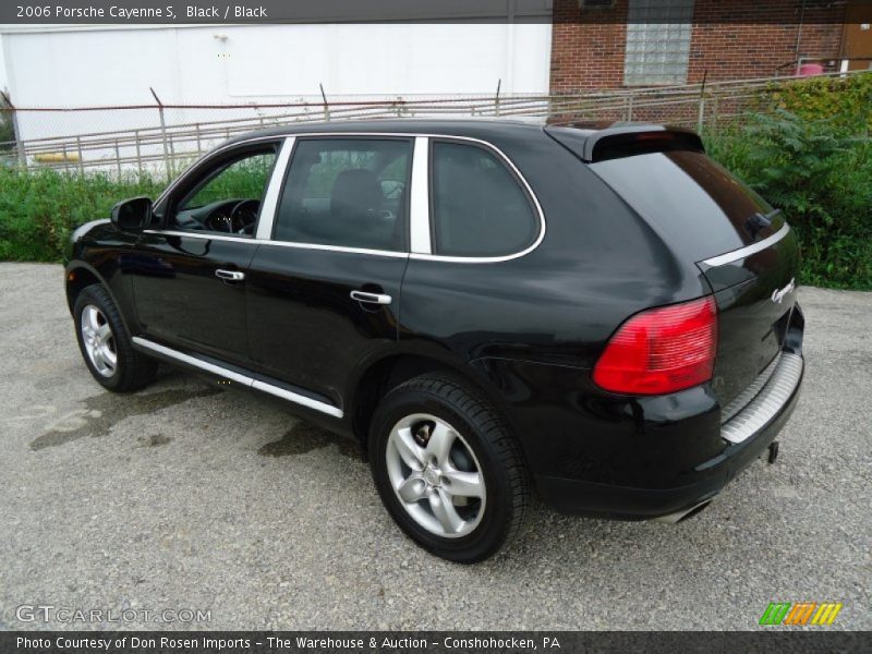 Black / Black 2006 Porsche Cayenne S