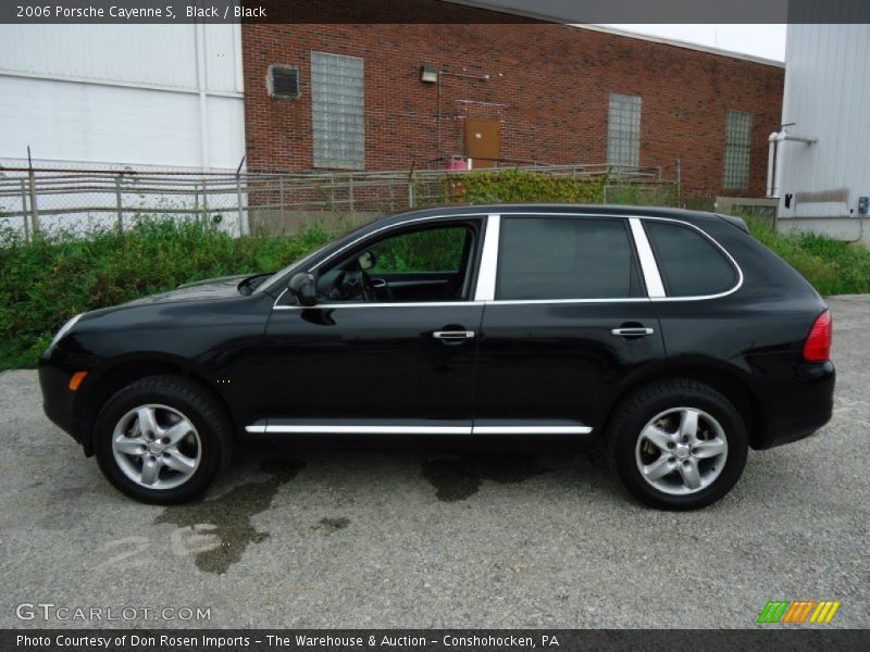 Black / Black 2006 Porsche Cayenne S