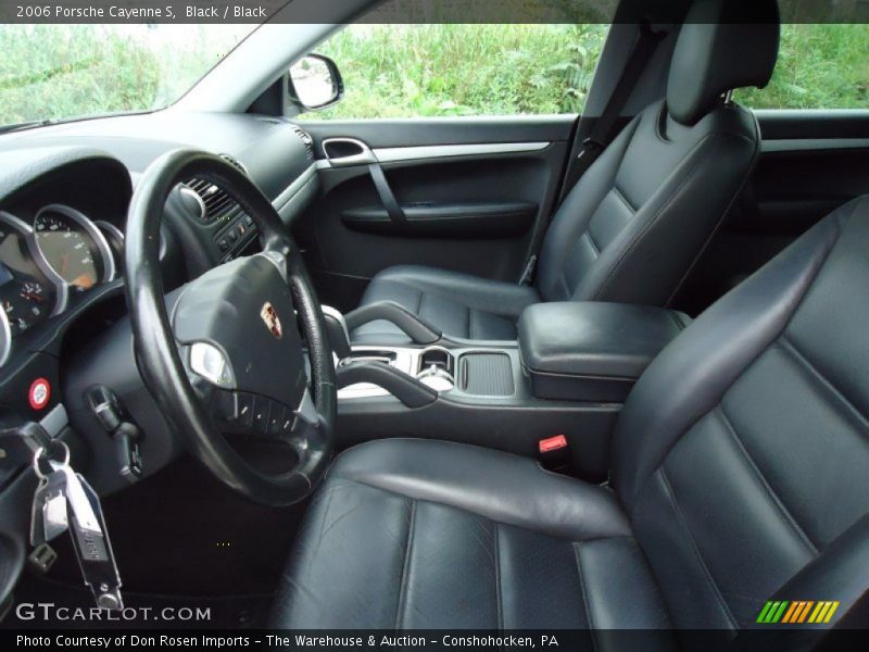 Black / Black 2006 Porsche Cayenne S