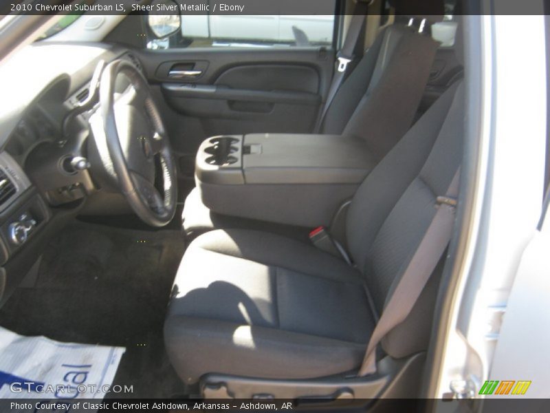 Sheer Silver Metallic / Ebony 2010 Chevrolet Suburban LS