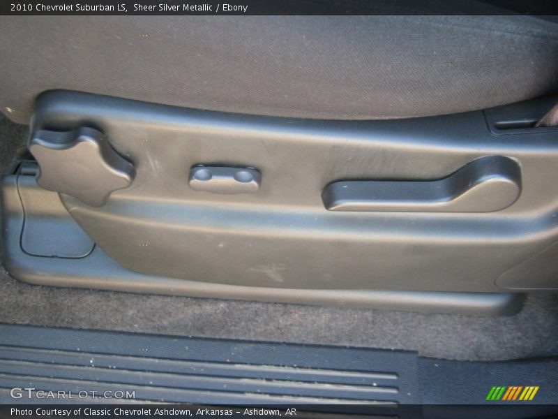 Sheer Silver Metallic / Ebony 2010 Chevrolet Suburban LS