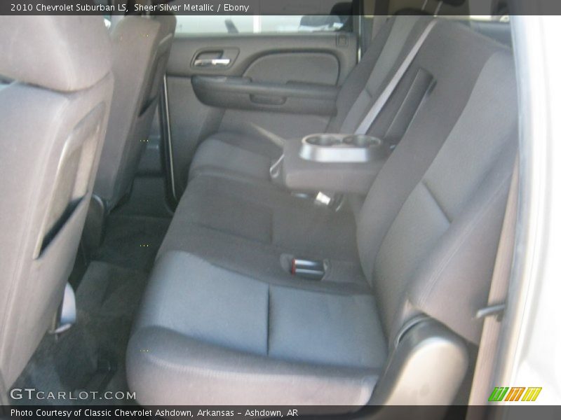 Sheer Silver Metallic / Ebony 2010 Chevrolet Suburban LS