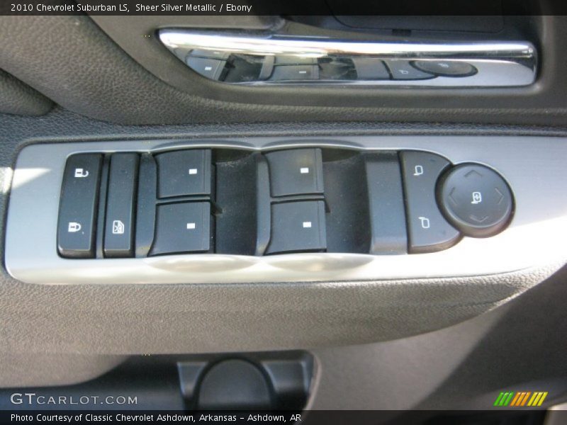 Sheer Silver Metallic / Ebony 2010 Chevrolet Suburban LS