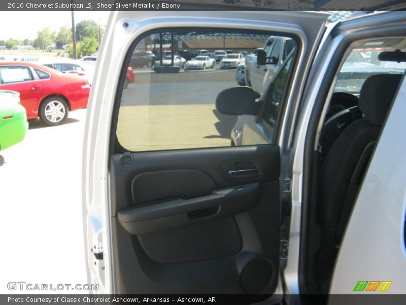 Sheer Silver Metallic / Ebony 2010 Chevrolet Suburban LS