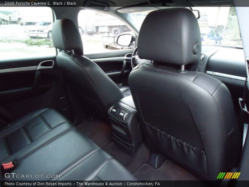 Black / Black 2006 Porsche Cayenne S