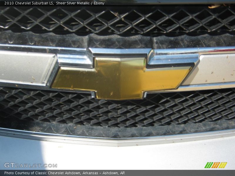 Sheer Silver Metallic / Ebony 2010 Chevrolet Suburban LS
