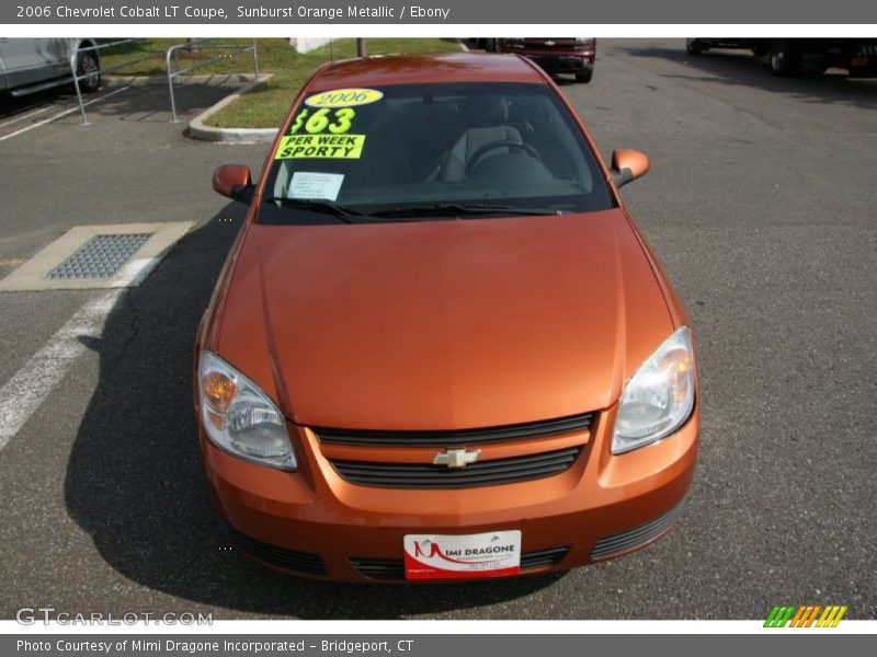 Sunburst Orange Metallic / Ebony 2006 Chevrolet Cobalt LT Coupe