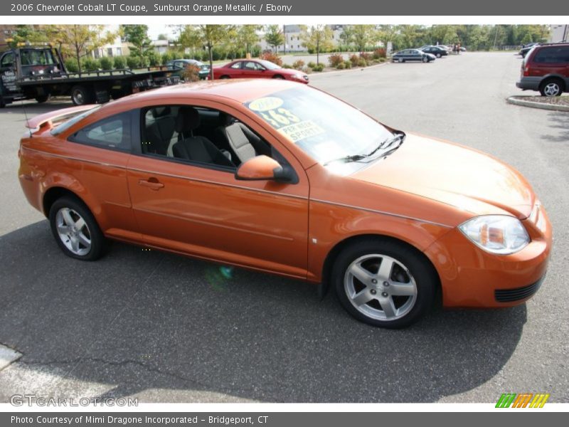 Sunburst Orange Metallic / Ebony 2006 Chevrolet Cobalt LT Coupe