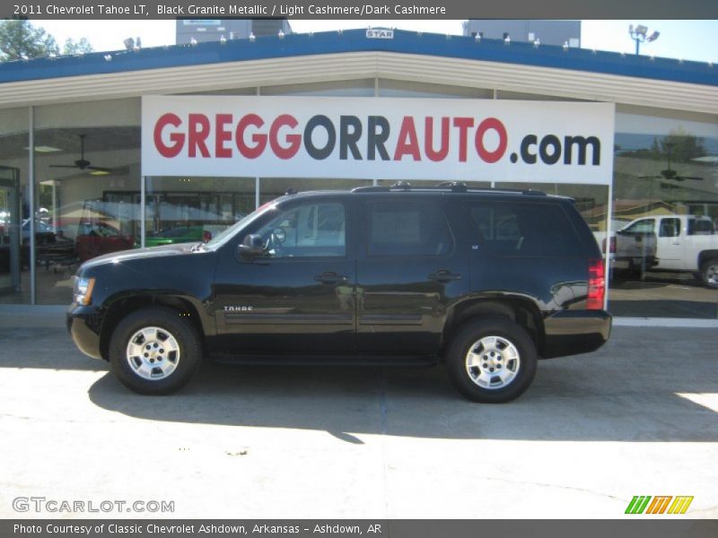 Black Granite Metallic / Light Cashmere/Dark Cashmere 2011 Chevrolet Tahoe LT