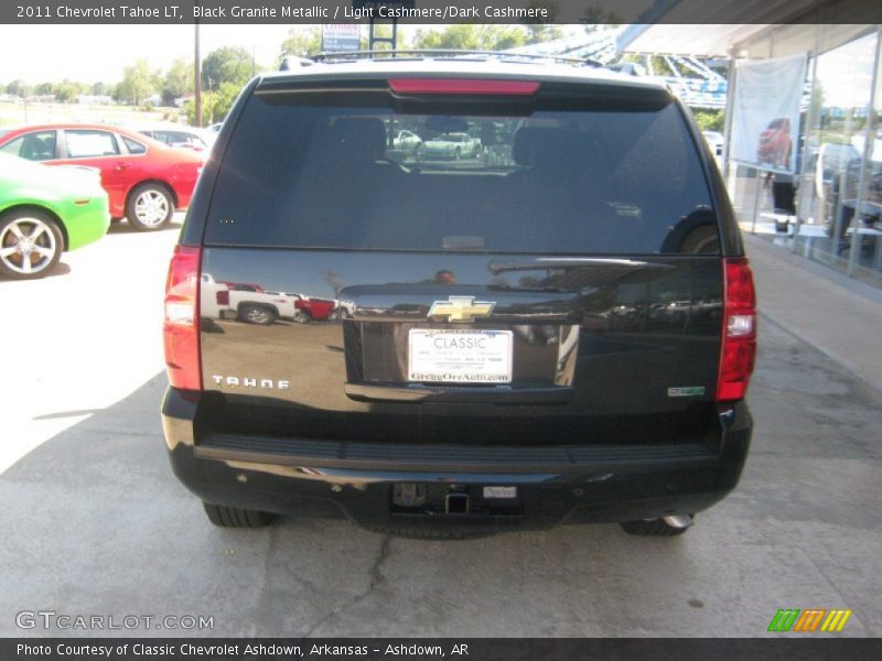Black Granite Metallic / Light Cashmere/Dark Cashmere 2011 Chevrolet Tahoe LT