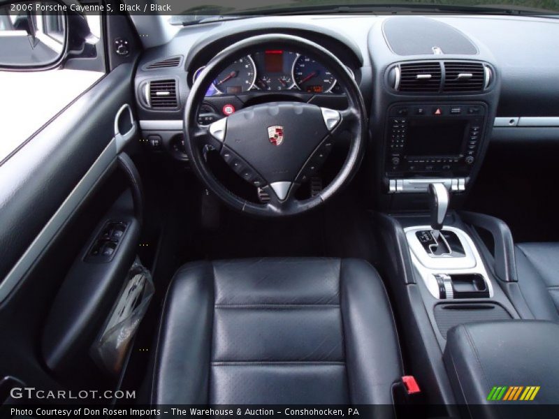 Black / Black 2006 Porsche Cayenne S