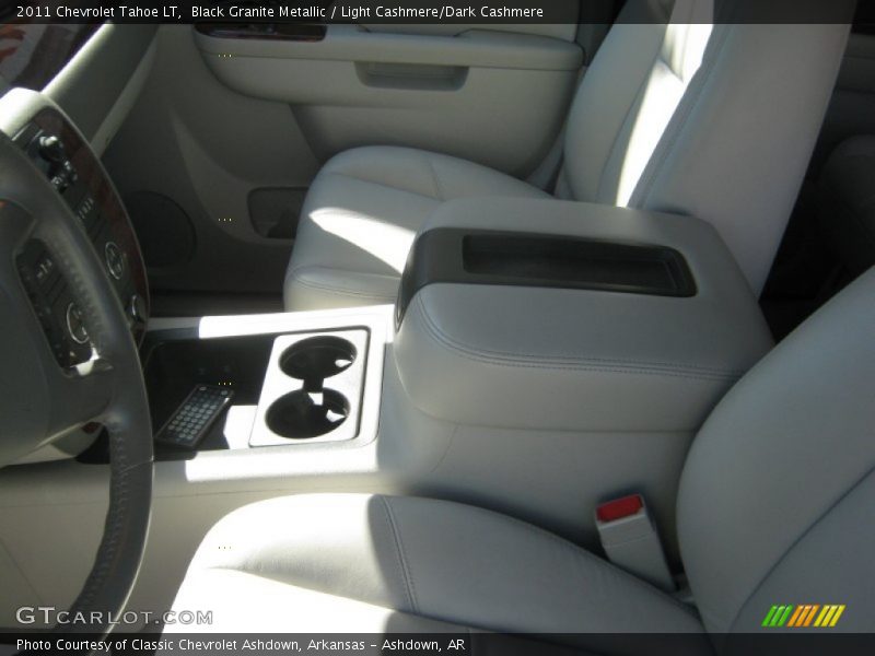 Black Granite Metallic / Light Cashmere/Dark Cashmere 2011 Chevrolet Tahoe LT