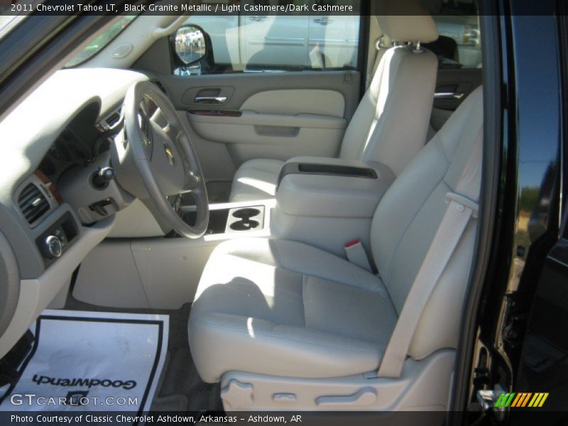 Black Granite Metallic / Light Cashmere/Dark Cashmere 2011 Chevrolet Tahoe LT