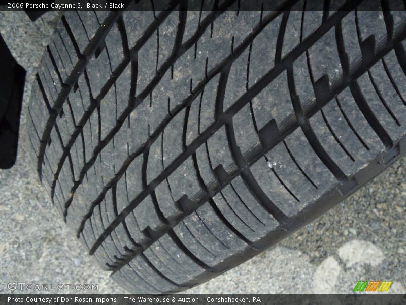 Black / Black 2006 Porsche Cayenne S