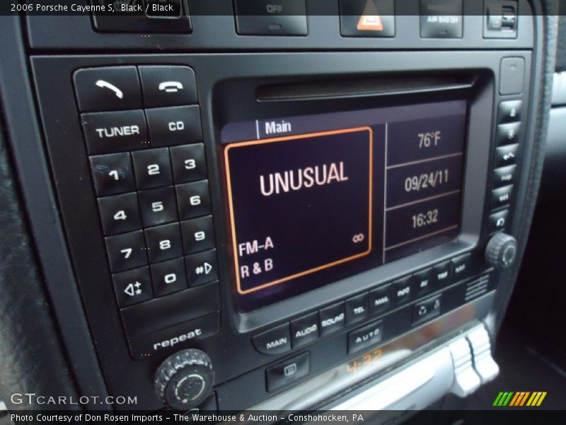 Black / Black 2006 Porsche Cayenne S