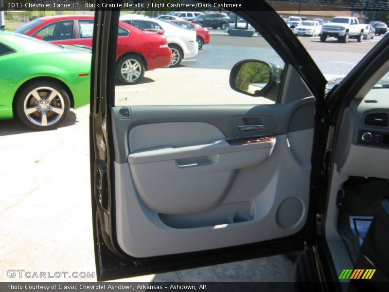 Black Granite Metallic / Light Cashmere/Dark Cashmere 2011 Chevrolet Tahoe LT