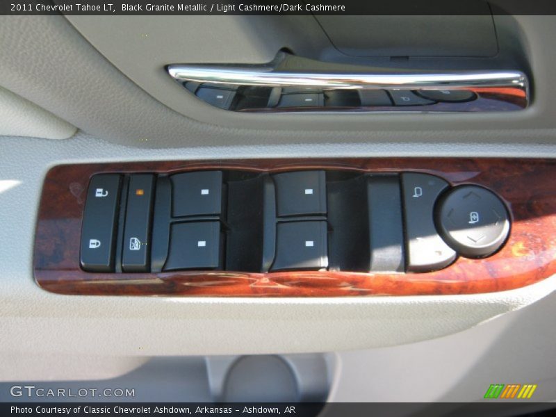 Black Granite Metallic / Light Cashmere/Dark Cashmere 2011 Chevrolet Tahoe LT