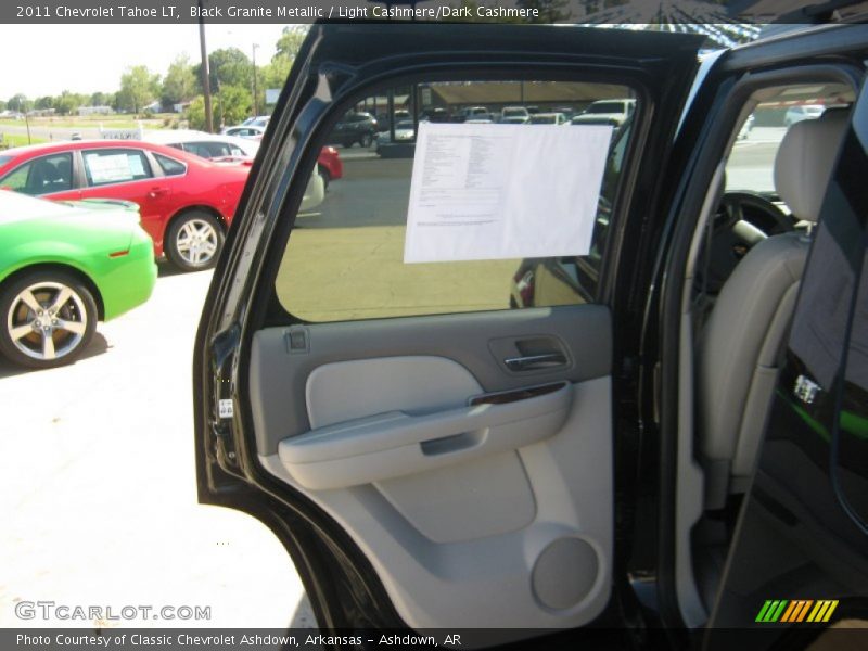 Black Granite Metallic / Light Cashmere/Dark Cashmere 2011 Chevrolet Tahoe LT