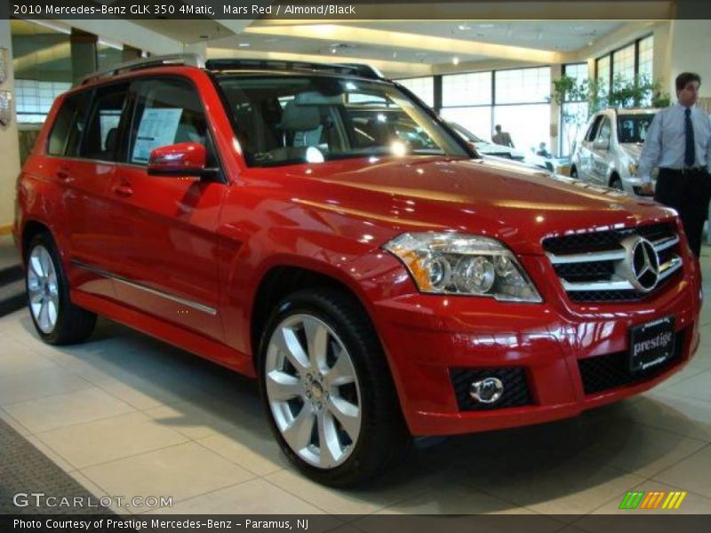 Mars Red / Almond/Black 2010 Mercedes-Benz GLK 350 4Matic